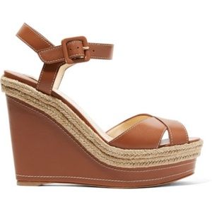 NIB CHRISTIAN LOUBOUTIN Almeria 120 Wedges, 41